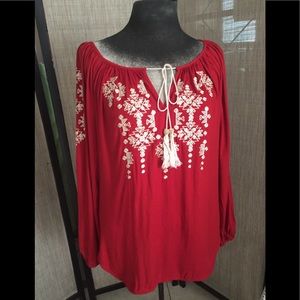 Karin Kane long sleeve blouse
